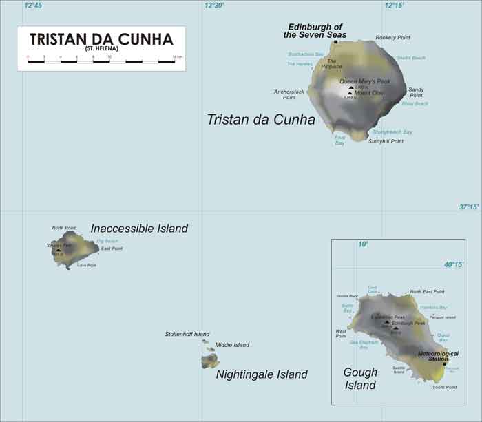 Tristan da Cunha Meest Afgelegen Bewoonde Eiland ter Wereld