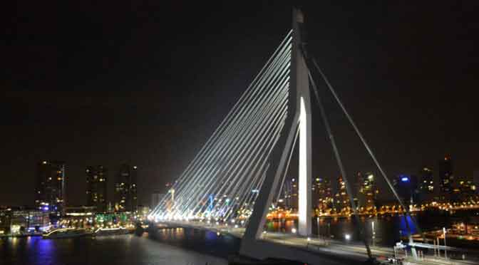 Bekende Bruggen in Nederland Erasmusbrug Rotterdam