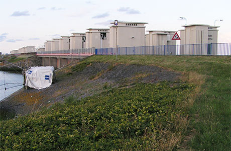Stevinsluizen Afsluitdijk Sluizen in Nederland